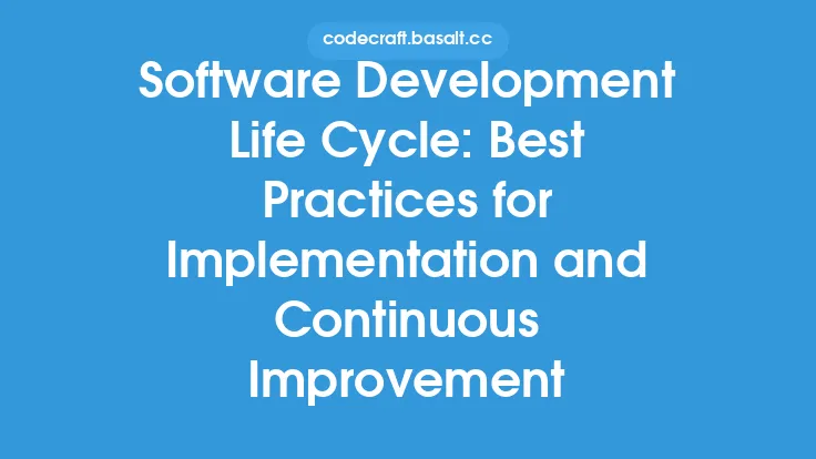 Software Development Life Cycle: Best Practices for Implementation and Continuous Improvement Thumbnail