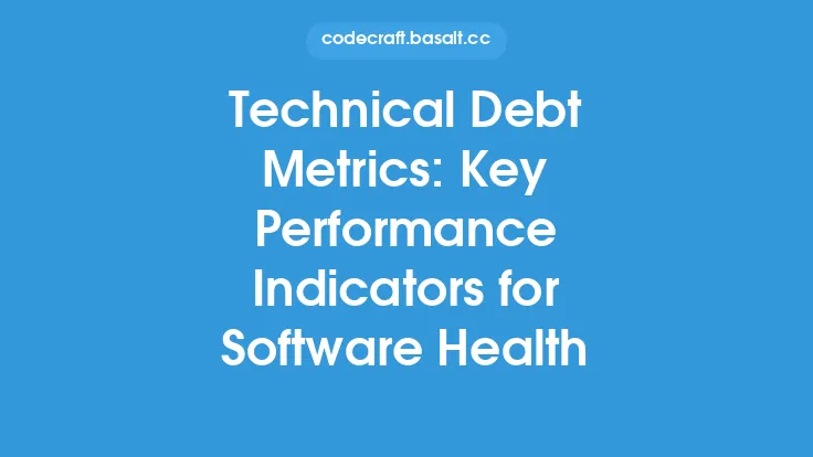 Technical Debt Metrics: Key Performance Indicators for Software Health Thumbnail