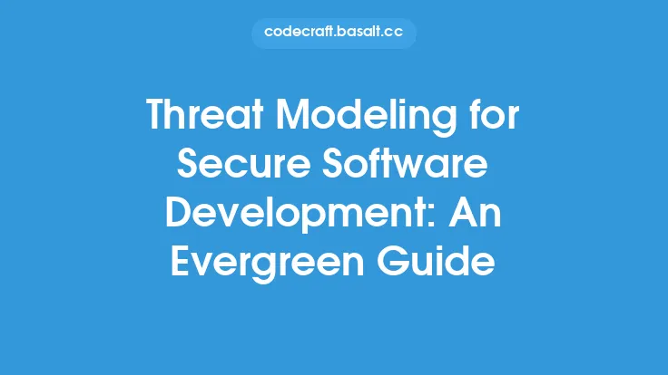 Threat Modeling for Secure Software Development: An Evergreen Guide Thumbnail