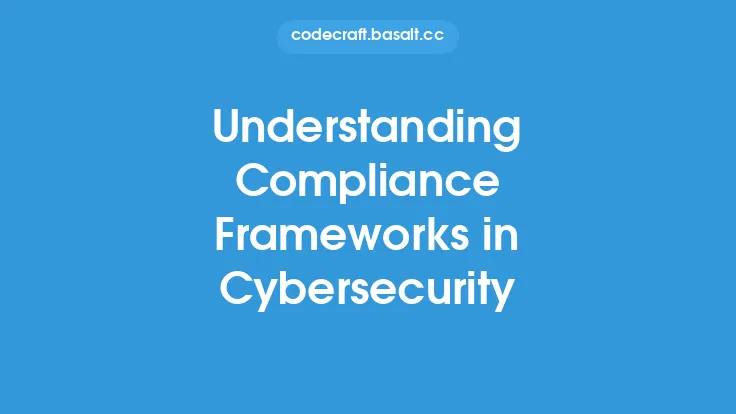 Understanding Compliance Frameworks in Cybersecurity Thumbnail