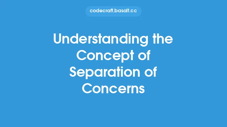 Understanding the Concept of Separation of Concerns Thumbnail