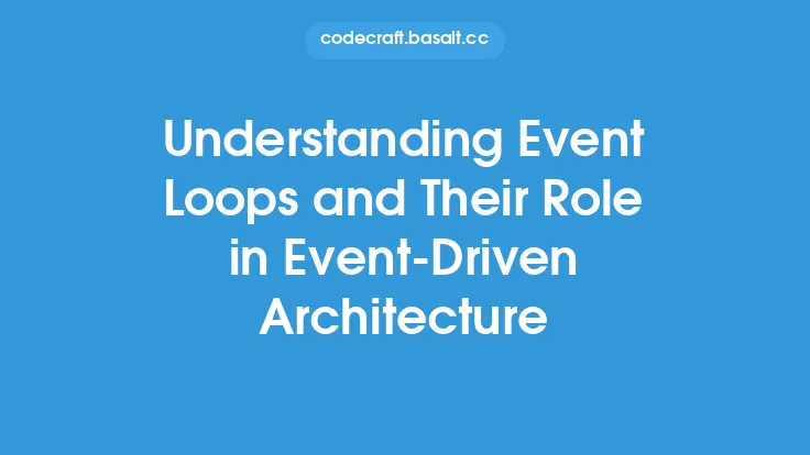 Understanding Event Loops and Their Role in Event-Driven Architecture Thumbnail