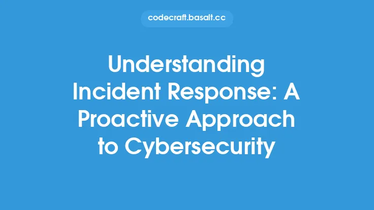 Understanding Incident Response: A Proactive Approach to Cybersecurity Thumbnail