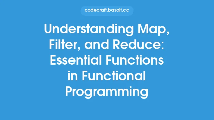 Understanding Map, Filter, and Reduce: Essential Functions in Functional Programming Thumbnail
