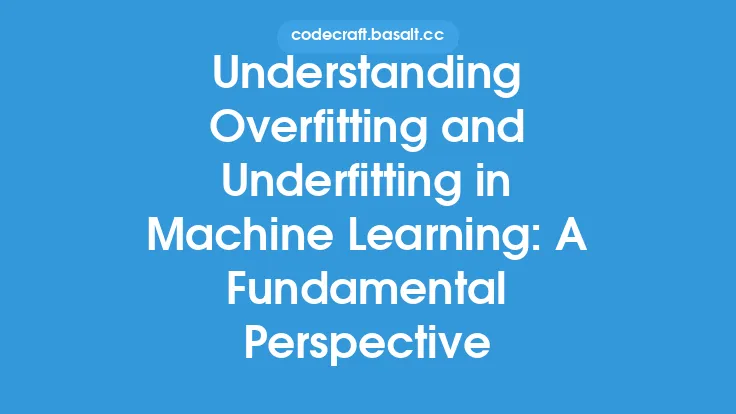 Understanding Overfitting and Underfitting in Machine Learning: A Fundamental Perspective Thumbnail