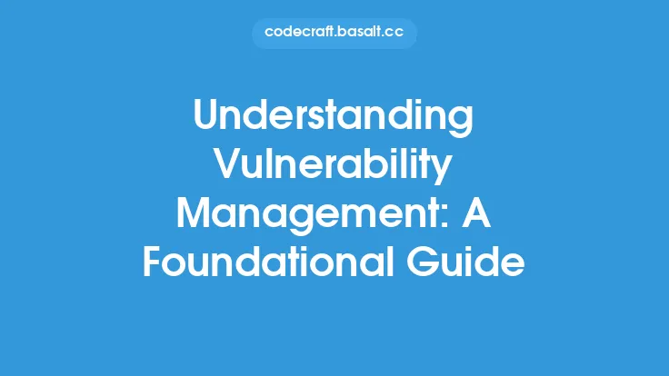 Understanding Vulnerability Management: A Foundational Guide Thumbnail